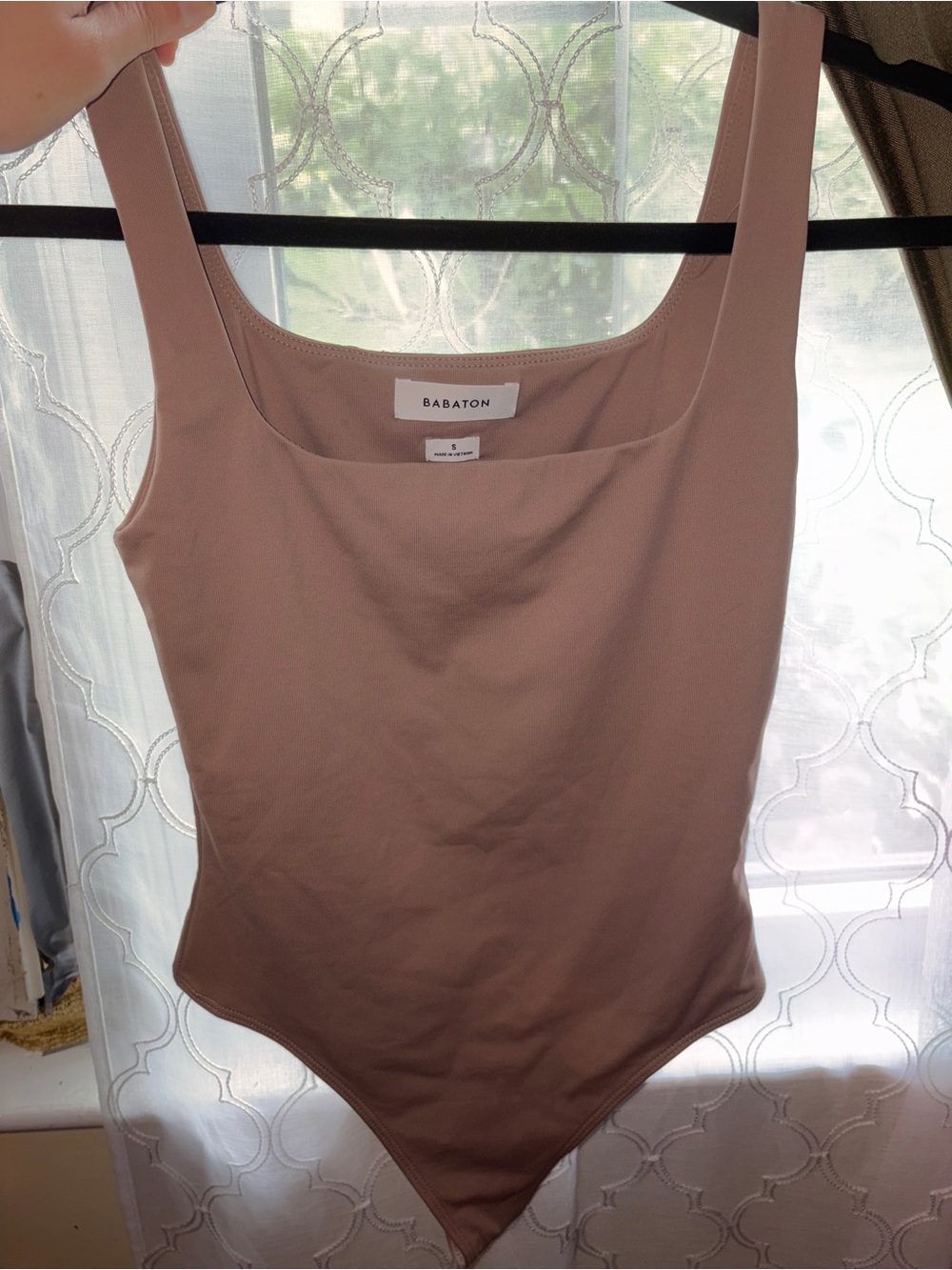 Babaton Soft Mauve Tank Bodysuit